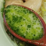 伝統熊本豚骨 伝 - 春-緑マー油(2016/6)