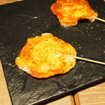 焼き鳥 きんざん - カチョカバロチーズ