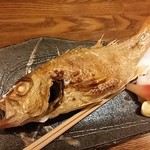 中俣酒造 - のどぐろ原始焼き