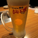 焼肉 ジャンボ - 生ビール