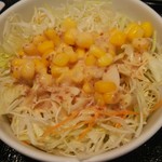 吉野家 - 生野菜サラダ（胡麻ドレッシング）