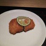 神保町 傳 - （2016/7  訪問）鱧のフライ