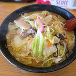 「激辛ちゃんぽん（1辛）」（780円）。とても美味しいチャンポンでした！