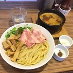 麺屋さくら - カレーつけ麺全部のせ1.5玉