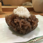 叶匠寿庵 - 季節の生菓子と抹茶セットの生菓子