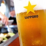 Nikuyanosansangokare - 北海道サッポロ生ビール￥380