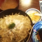 天ぷら 片山 - 深川柳川風丼　970円