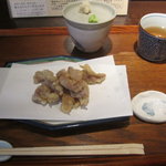 手打ちそば 菊谷 - 鴨肉の天麩羅