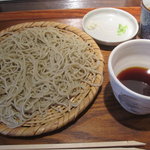 手打ちそば 菊谷 - 唎き蕎麦（２枚目、摩周産九一蕎麦）