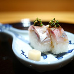 豪龍久保 - 鯵の棒寿司