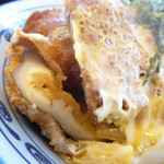 てんこもり農作物直売所 - 名物「しいたけカツ丼」