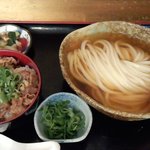 瀬戸内製麺710 - ひやかけ＆牛飯セット