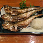 秋田料理庄屋 - はたはたの一夜干し 550円