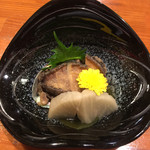 秋田料理庄屋 - あわびの酒蒸し 850円