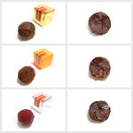 レ・グーテ - トリュフ ブランデー・マンダリン・カルヴァドス (各350円) '16 2月中旬