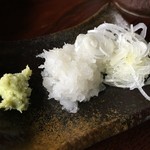 蕎麦屋蛍 - 薬味