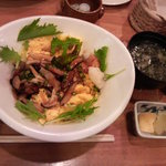 カフェダイニング ナナヴァル - Cランチの照り焼き丼セット