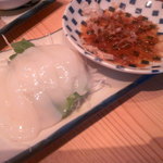 晩杯屋 渋谷道玄坂店 - ヤリイカ刺し１８０円　2016/7/11