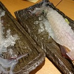 ご馳走　まんま - イカ活き造り