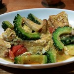 あなぐま亭 - ゴーヤチャンプル。