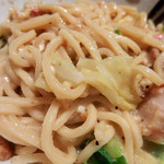 アジトイズム - カルボナーら（800円）＋〆のリゾット（200円）