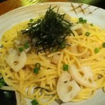 OTABENA - タラコバターとレンコンのスパゲッティ（880円）