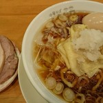 中華そば ムタヒロ - ７月ゲゲゲ限定『合わせ煮干しの冷やしそば』♪