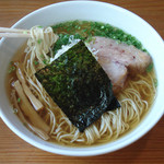 らぁめん 喜乃壺 - 喜乃壺 煮干醤油（直火）2016.7①