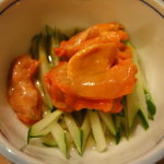 あやめ寿司 - ほや酢の物