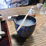 そば切り 蔦屋 - 蕎麦湯