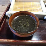 そば切り 蔦屋 - 蕎麦湯を入れて