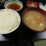 こまゆみの里 - 夕食のご飯