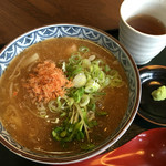 鳴子屋 - ごまあんかけうどん