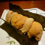 富小路 やま岸 - 雲丹！！　美味ひぃ～♡