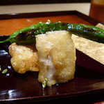 富小路 やま岸 - カラッと上がっていて美味しい♡