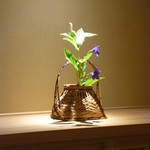 富小路 やま岸 - ご主人が活けられたお花