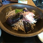 藤かけ - 揚げナスそば  950円