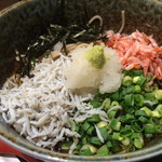 箱根山の暁そば - 海老名釜揚げおろし蕎麦