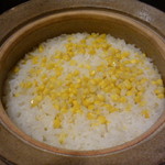 和ごころ 泉 - ７月のお食事は玉蜀黍のご飯