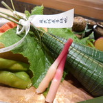 和ごころ 泉 - 粽は鯛のお寿司でした