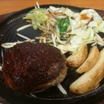 にっくい亭 - 飛騨牛ハンバーグ　和風オニオンソース