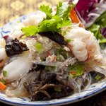 Vermicelli and Seafood salad