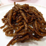 赤坂 四川飯店 - 牛肉の甘味噌炒め＋中華クレープ