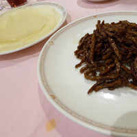 赤坂 四川飯店 - 牛肉の甘味噌炒め＋中華クレープ