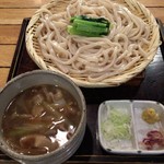 Bushuu Shikomen - 201607 肉汁うどん860円、うどん大盛り210円