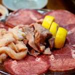 龍園 - 牛タン、ハツ、ミノ