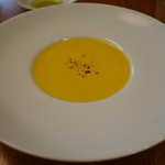 坂の上レストラン - かぼちゃの冷製スープ