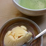 つる由 - デザートは竹鶴のバニラアイス(*^^*)