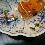 つる由 - 海胆の煮凝りやで♡