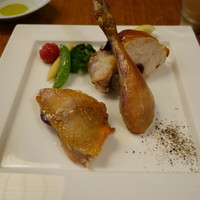 坂の上レストラン - さつま赤鶏のロティサリー